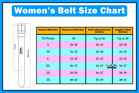 95 cm belt size women's.